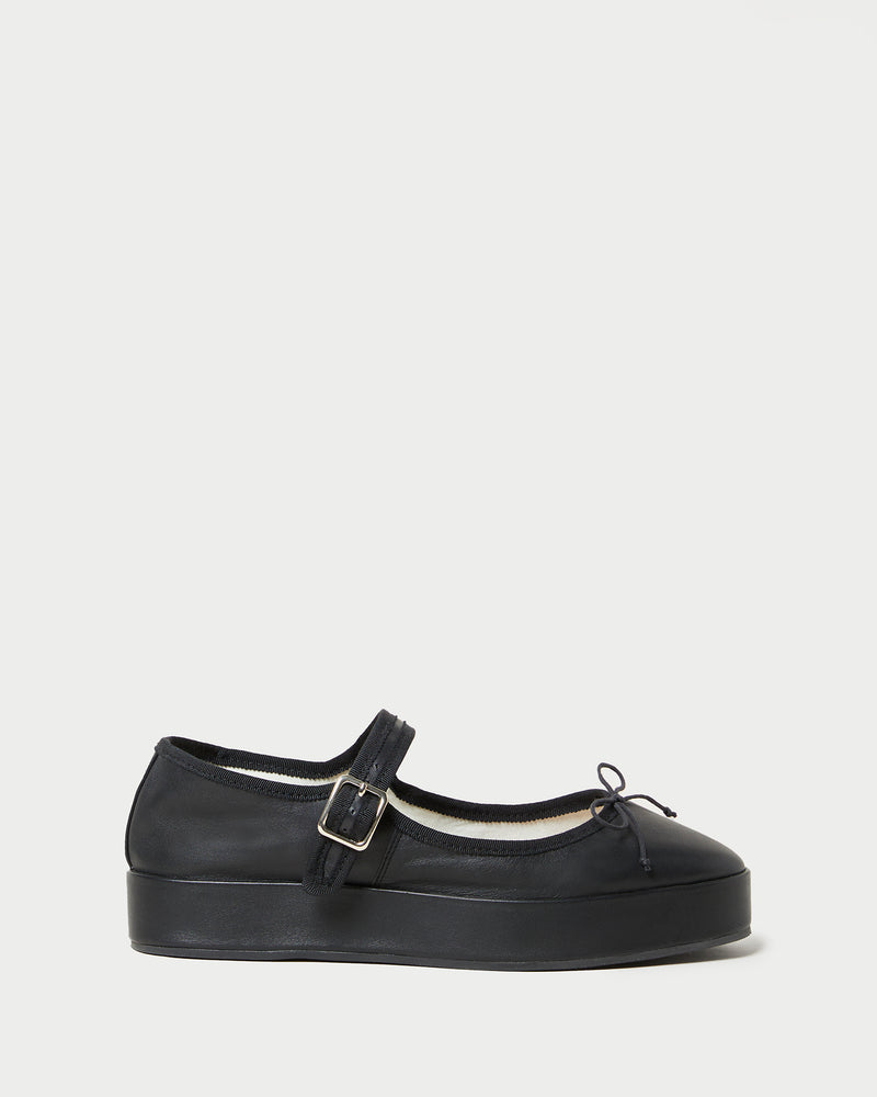 Leah Black Platform Mary Jane