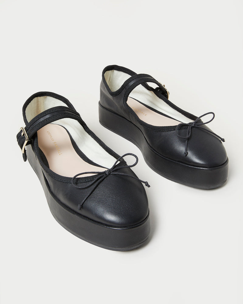 Leah Black Platform Mary Jane