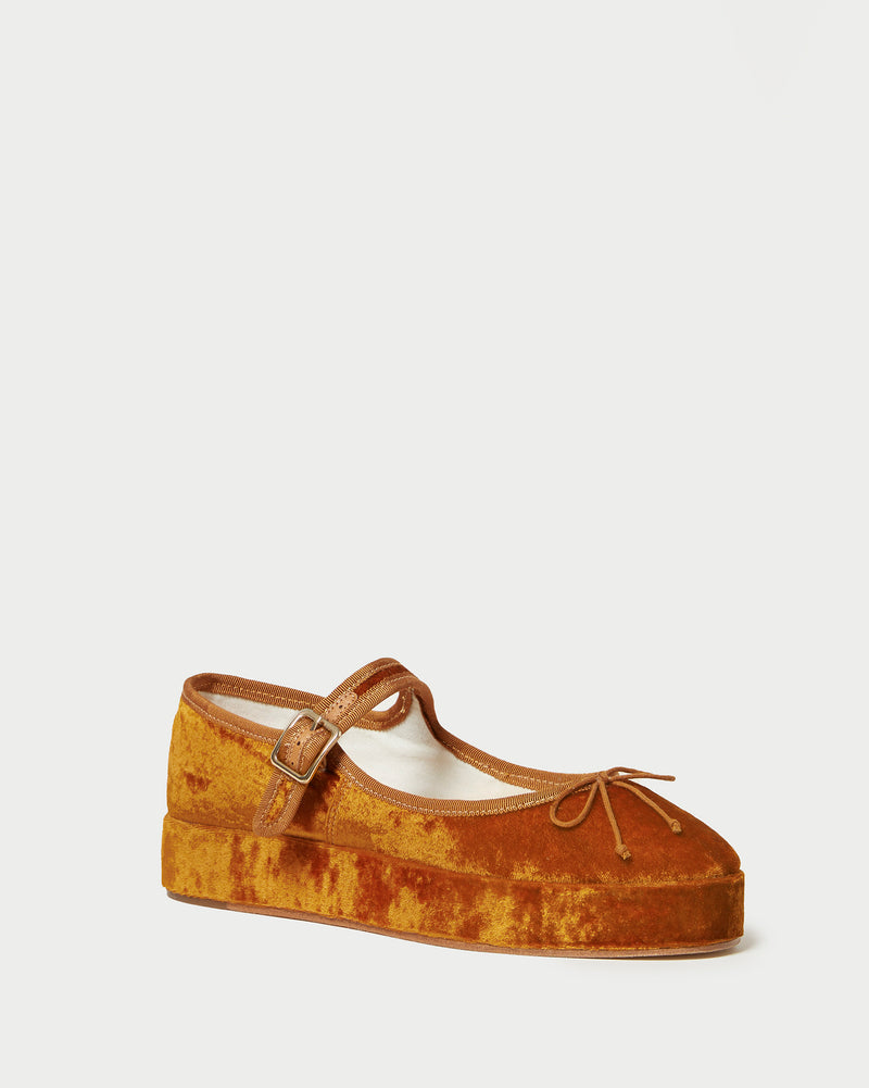 Leah Ochre Platform Mary Jane