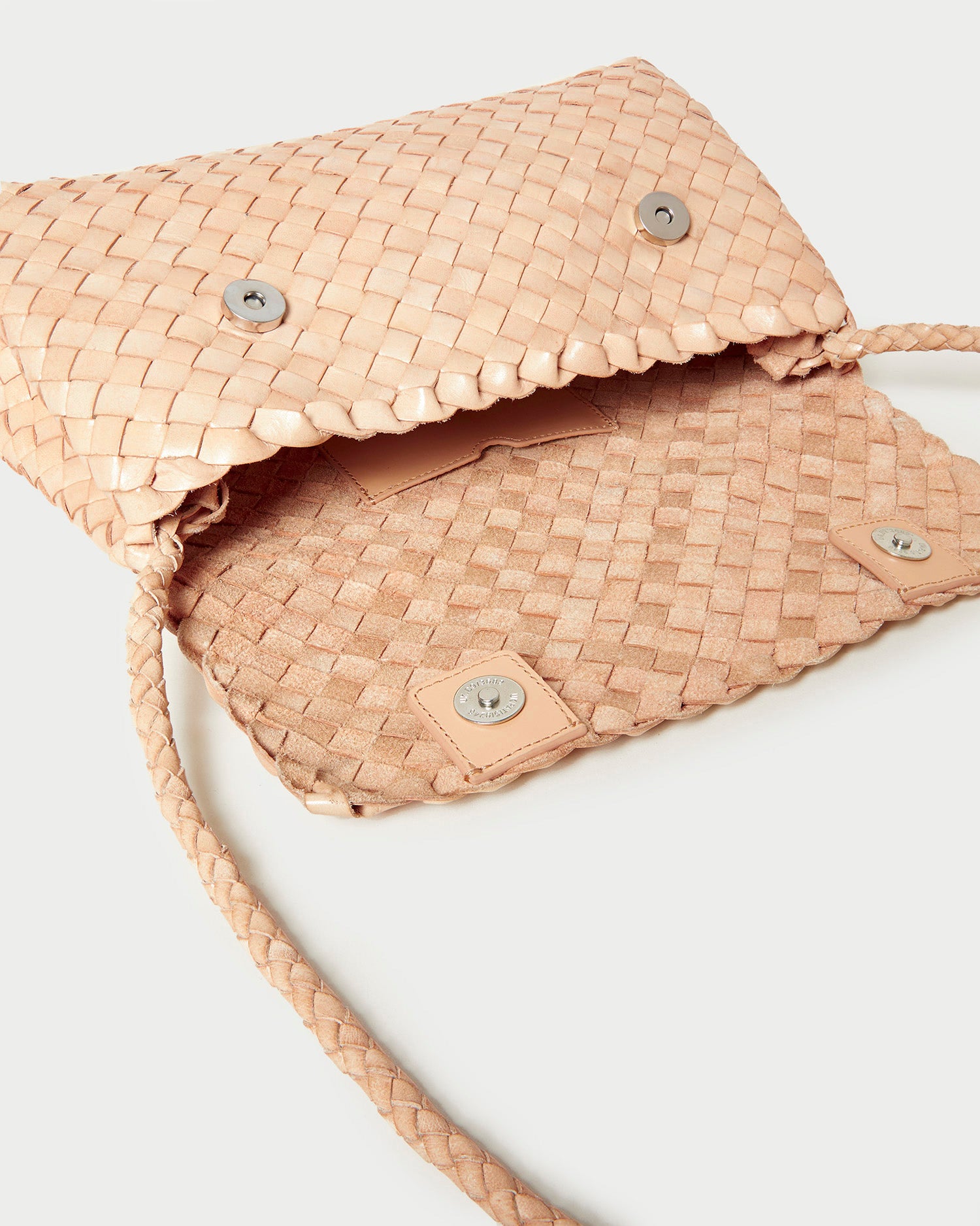 Handcrafted Vachetta Leather Bow Bag Charm Natural Vachetta -  Sweden