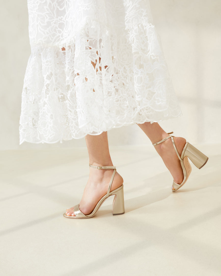 Loeffler Randall Malia Sandal With Ankle Wrap in Cacao