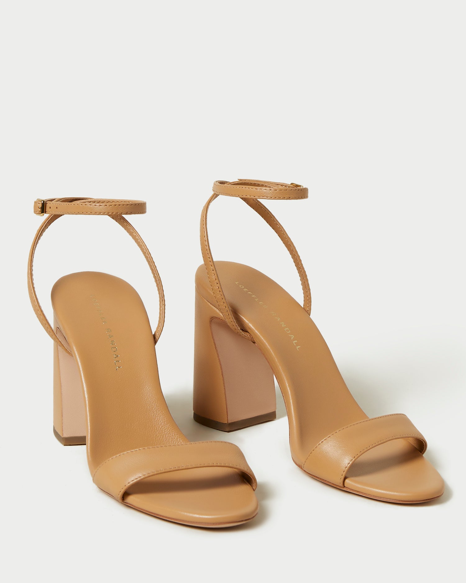 Loeffler Randall | Malia Dune Curved-Heel Sandal l Heeled Sandals