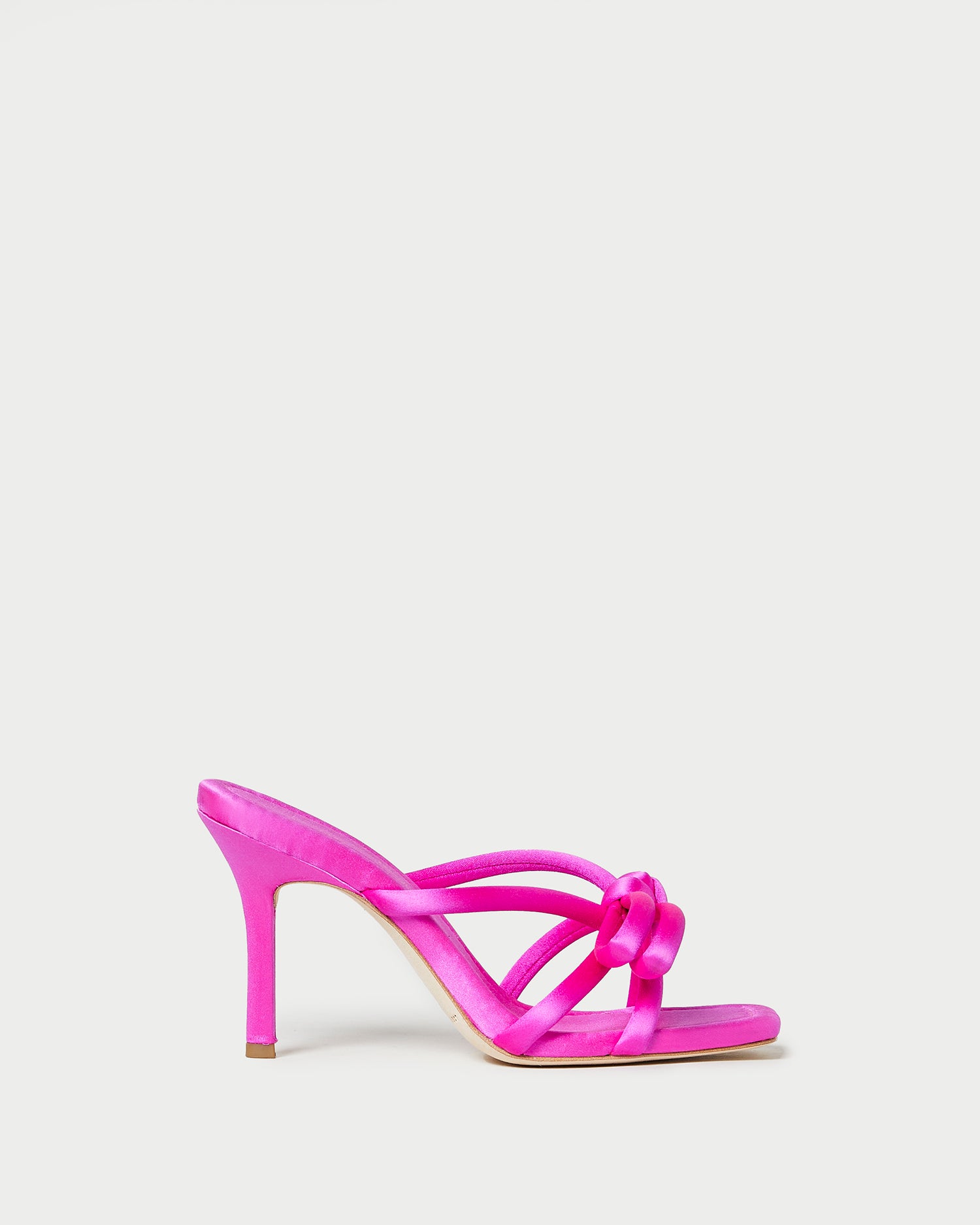 Loeffler Randall | Margi Fuchsia Bow Heel I Heeled Sandals I Footwear