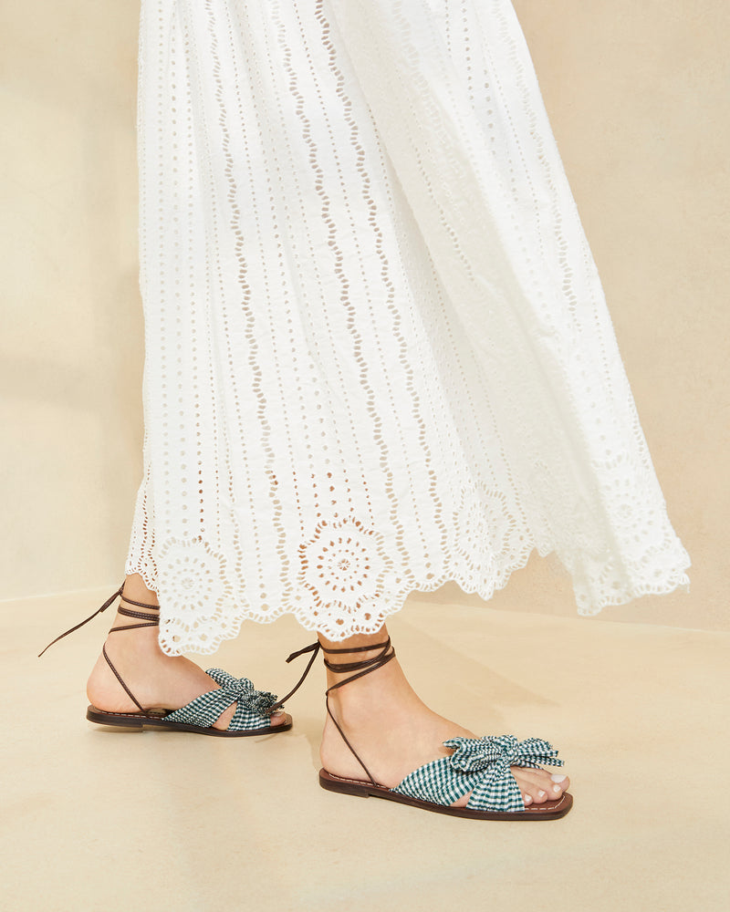 Color: Mini Green Gingham