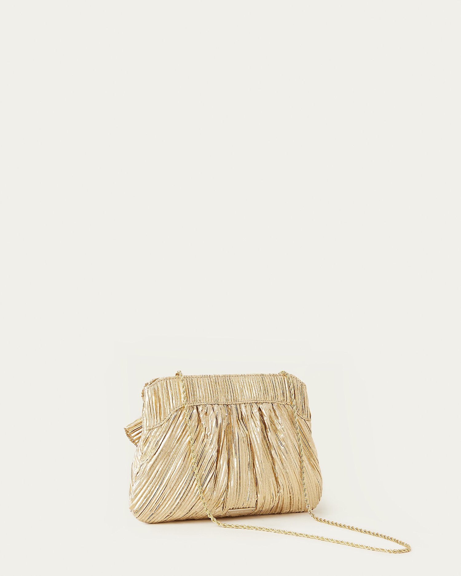 Loeffler randall gold clutch Clearance
