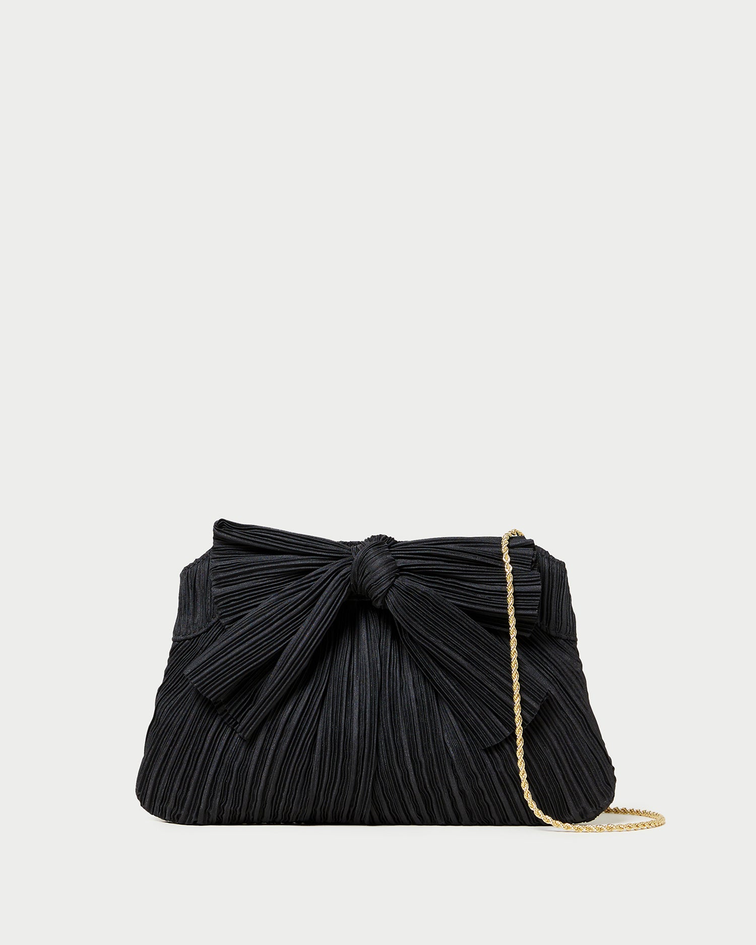Rayne Black Bow Clutch I Clutches I Handbags