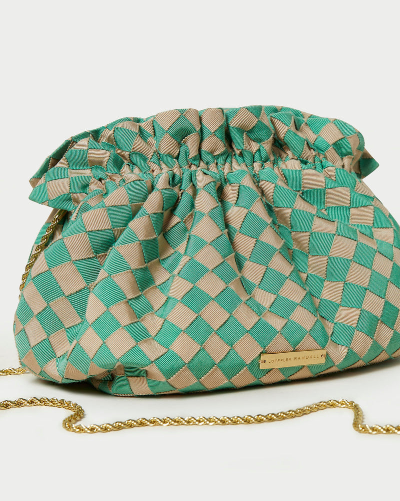 Color: Green/Butterscotch Gingham
